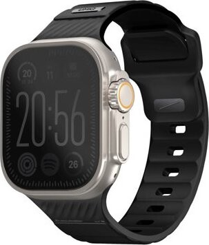 Uniq Stride FKM na Apple Watch 49/46/45/44 mm Midnight black