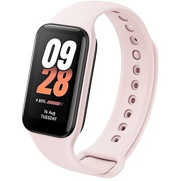 FIXED Silicone Strap na Xiaomi Smart Band 8 Active/9 Active ružový