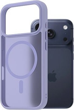 AlzaGuard Matte Case Compatible with MagSafe pre iPhone 17 Pro svetlo fialový