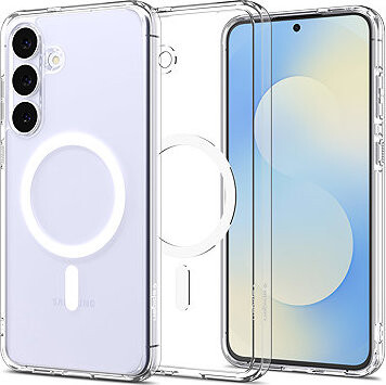 Spigen Ultra Hybrid MagSafe Clear White Samsung Galaxy S25 FE