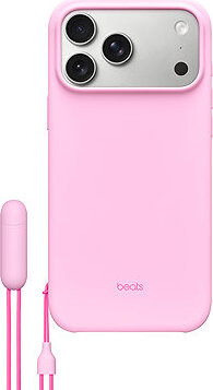 iPhone Kryt Beats so stojanom na iPhone 17 Pro Max s MagSafe a ovládačom fotoaparátu okruhliakovo ružový