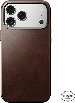 Nomad Traditional Leather Case Rustic Brown (Horween) iPhone 17 Pro Max