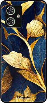 iSaprio Lesklý kryt Gold Leaves Motorola Moto G54 5G/G54 5G Power Edition