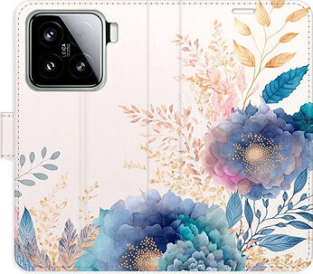 iSaprio Flip puzdro Ornamental Flowers 03 pre Xiaomi 15