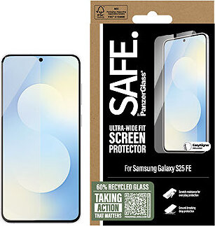 PanzerGlass SAFE Samsung Galaxy S25 FE s inštalačným rámčekom
