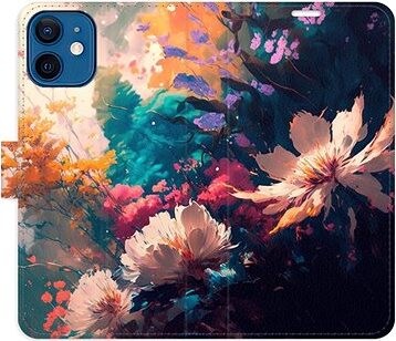 iSaprio flip puzdro Spring Flowers pre iPhone 12 mini