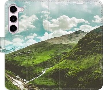 iSaprio flip puzdro Mountain Valley pre Samsung Galaxy S23 5G