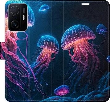 iSaprio flip puzdro Jellyfish pre Xiaomi 11T/11T Pro