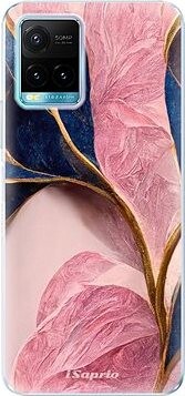 iSaprio Pink Blue Leaves na Vivo Y21/Y21s/Y33s