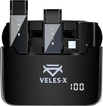 Veles-X Wireless Lavalier Microphone Systém Dual USB-C