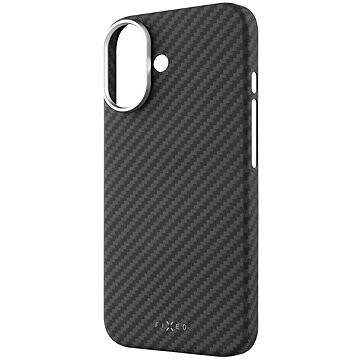 FIXED MagVelar Aramid s podporou MagSafe pre Apple iPhone 17 čierny