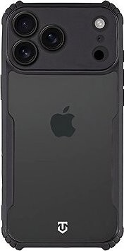 Tactical Quantum Stealth Kryt pre Apple iPhone 17 Pro Max Clear/Black