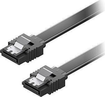 AlzaPower SATA 3.0 6 Gbps 0.3m čierny