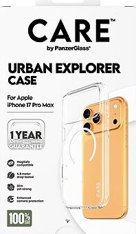 PanzerGlass CARE kryt Apple iPhone 17 Pro Max Urban číry/biely MagSafe