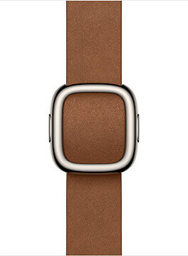 Apple Watch 42 mm karamelový s modernou prackou – Small