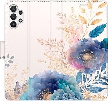 iSaprio flip puzdro Ornamental Flowers 03 na Samsung Galaxy A32 5G