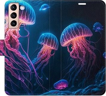 iSaprio flip puzdro Jellyfish pre Samsung Galaxy S21