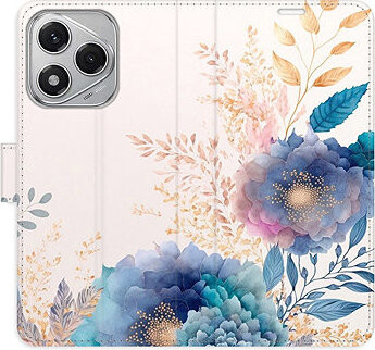 iSaprio Flip puzdro Ornamental Flowers 03 pre Honor 400 Lite