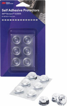 3M Bumpon sada ochranných dorazov 22,3 × 10,1 mm, 6 ks