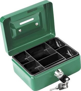 EXTOL CRAFT schránka na peniaze prenosná, 125 × 95 × 55 mm, 99008