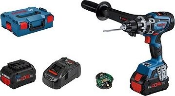 BOSCH Aku vŕtačka GSR 18V-150 C Professional, 2× 8.0 Ah ProCore, rýchlonabíjačka, L-Boxx