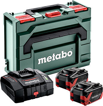 METABO Basic-Set 2 × LiHDX (Li-ion) 8,0 Ah