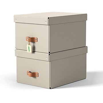 LEITZ Puro, veľkosť M, béžový – sada 2 ks