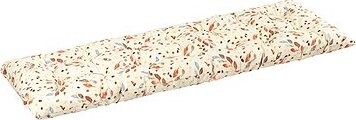 BELLATEX Poduška na lavicu 41/607 prešívaná 40 × 140 lístočky farebné