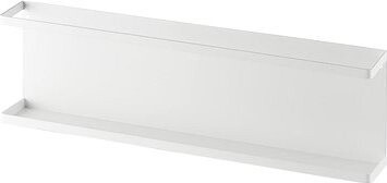 Polička na bok kuchynskej skrinky Yamazaki Tower 5476, š. 60 cm, biela