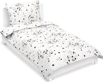 BELLATEX Krep 80/305 hnedé kvietky 140 × 200, 70 × 90 cm