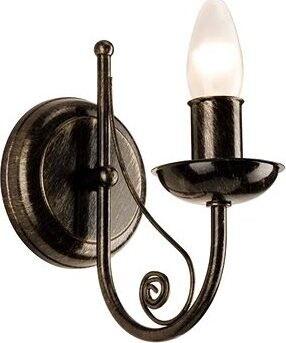 Brilagi LED Nástenné svietidlo STEFANO 1× E14 40 W čierna patina