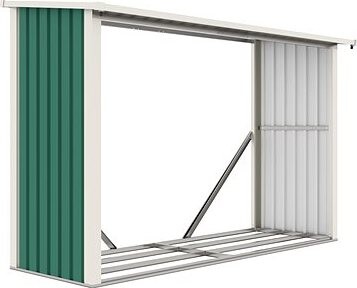 G21 Dreváreň WOH 335, zelená 242 × 156 × 89 cm