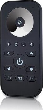 McLED RF ovládač – riadenie jasu, 4 zóny