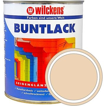 Wilckens Nemecká syntetická vrchná farba pololesk Buntlack Seidenglaenzend krémová