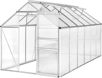 TECTAKE Skleník, polykarbonát, 375 × 185 × 195cm