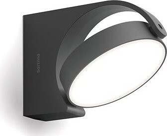 Philips Mimosa vonkajšie nástenné LED svietidlo 1× 7 W nestmievateľné antracitové