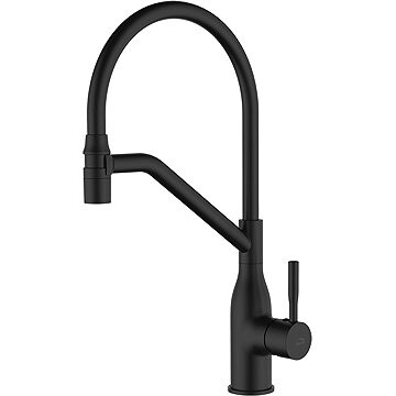 Laveo Colina stojanová drezová batéria U, čierna (BCO_B78D)