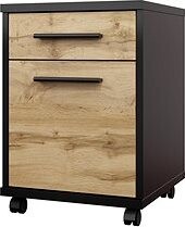 Najlacnejší nábytok Nejby Gianni, čierna/dub wotan