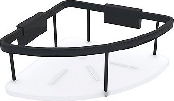 Nimco Polica do kúpeľne a sprchy rohová – bez vŕtania Kibo Ki-14008-B-90