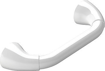 Spirella držadlo do kúpeľne PROF, biele, oceľ, 30 cm