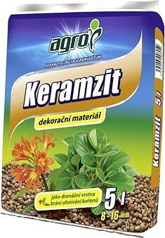 AGRO keramzit, 8 – 16 mm, 5 l