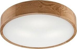 Brilagi LED Stropné svietidlo CARVALHO 3× E27 60 W dub priemer 47,5 cm