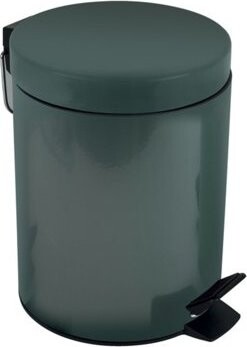 Spirella pedálový odpadkový kôš Sydney, tmavozelený, oceľ, 3 l