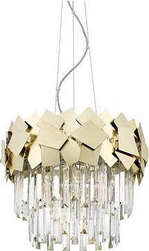 Brilagi LED Krištáľový luster na lanku MIRAGE 5× E14 40 W