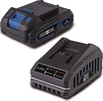 SCHEPPACH Set nabíjačky a batérie 2 Ah, 20 V IXES SBSK2.0