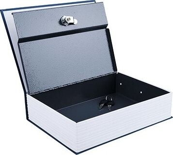 EXTOL CRAFT schránka bezpečnostná – kniha, 270 × 200 × 65 mm, 99026