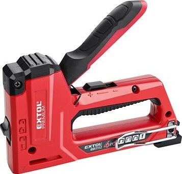 EXTOL PREMIUM pištoľ sponkovacia 4-funkčná, 6 – 14 mm, 8851112