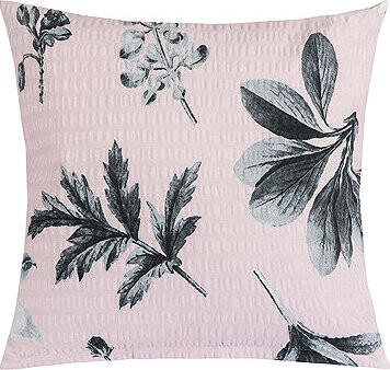 BELLATEX Obliečka 40 × 40 cm, lúka sivá, ružová