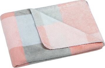 BELLATEX Korall Micro 1015/030 100 × 150 ružová kocka