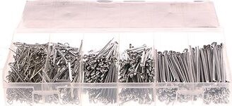 GEKO Závlačky sada 1000 ks, 6 veľkostí